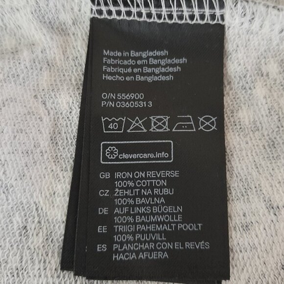 H&M Divided I'm Not Into You Graphic Sweatshirt Size S - Picture 7 of 7